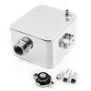 Car Modified Aluminum Alloy Vice Water Tank(Black)