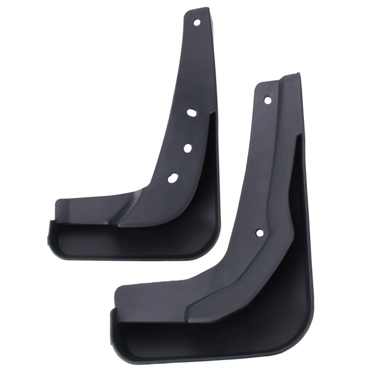 4 PCS Car Auto Semi-Rigid PVC Splash Flaps Mudguards Fender Guard for Audi A3 Sedan 2014