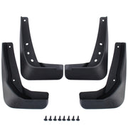 4 PCS Car Auto Semi-Rigid PVC Splash Flaps Mudguards Fender Guard for Audi A3 Sedan 2014
