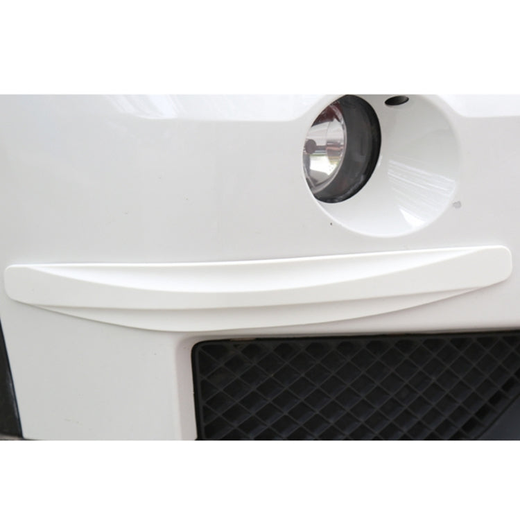 2 PCS Universal Car Body Carbon Fiber Bumper Guard Protector Sticker/Car Crash Bar Bumper Strips /Car Crash Strips/Anti-rub Strips/Anti-rub Bar(White) - free shipping - PMC TechLife - Order now!