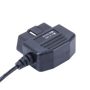 Car Auto 16Pin OBDII Charging Cable Mini 5 Pin USB Power Adapter with Switch Button for GPS Tablet E-dog Phone, Cable Length: 3.4m