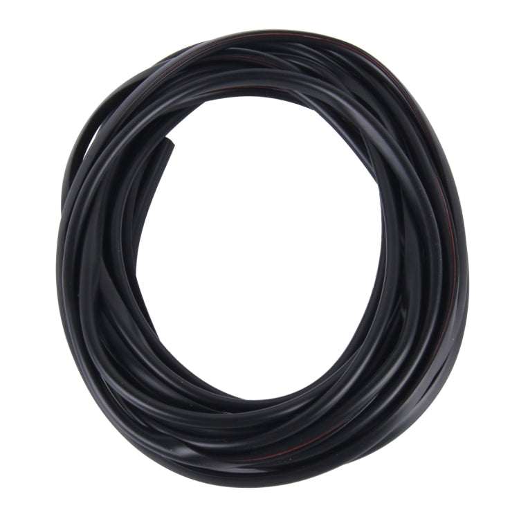 5m Car Decorative Strip PVC Chrome Decoration Strip Door Seal Window Seal(Black) - Decorative Strip by PMC TechLife | Online Shopping South Africa | PMC TechLife