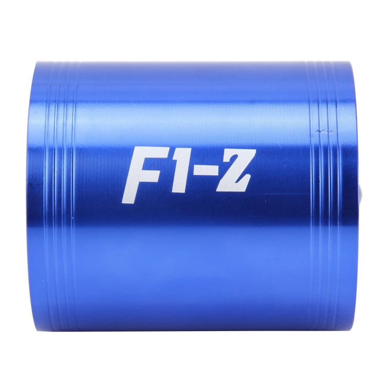 F1-Z Car Stainless Universal Supercharger Dual Double Turbine Air Intake Fuel Saver Turbo Turboing Charger Fan Set kit(Blue) - Engine Fittings by PMC Jewellery | Online Shopping South Africa | PMC Jewellery | Buy Now Pay Later Mobicred