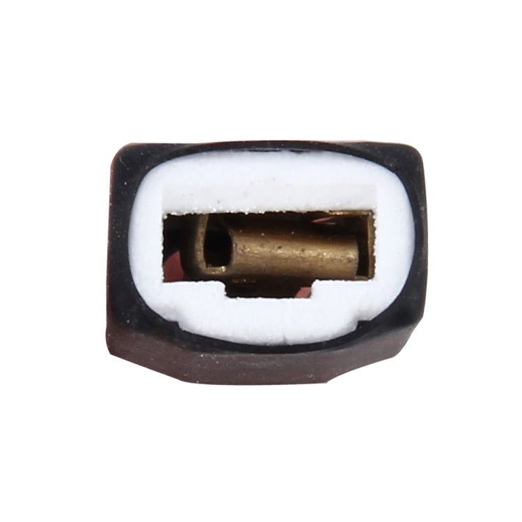 2 PCS H1/H3 Car Auto LED Bulb Ceramic Insulation Socket Holder (No Including Light) - Wires by PMC TechLife | Online Shopping South Africa | PMC TechLife | Buy Now Pay Later Mobicred