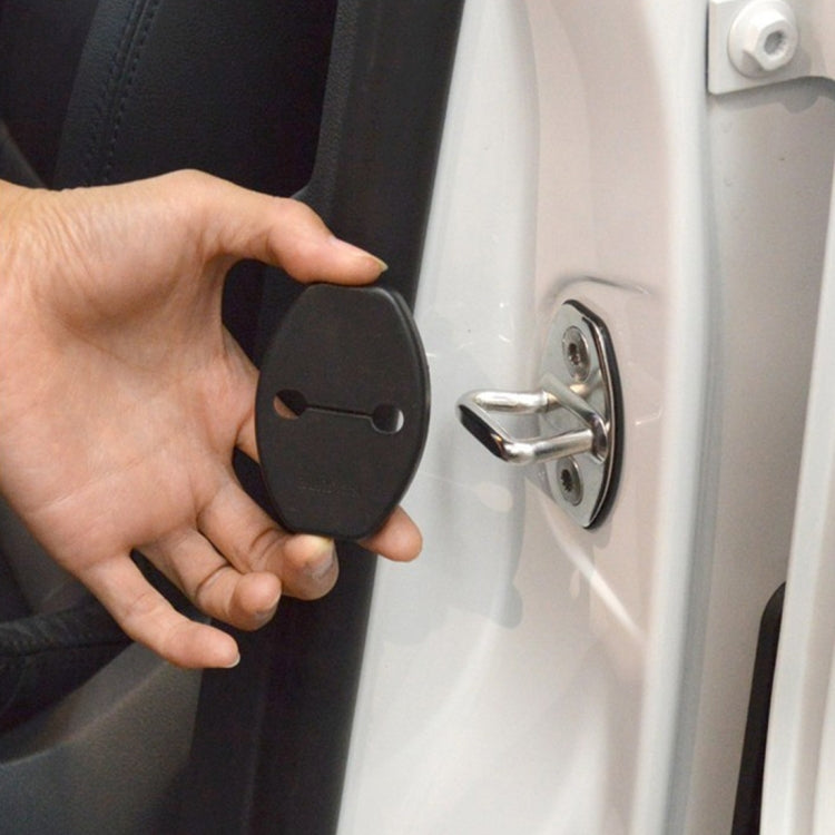 4 PCS Car Door Lock Buckle Decorated Rust Guard Protection Cover for Audi A4L Q3 Q5 Q7 Porsche Cayenne Cayman 911 Boxster - free shipping - PMC TechLife - Order now!