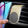 Car Metal Magnetic Air Outlet Mobile Phone Holder Bracket(Gold) - Car Holders by PMC TechLife | Online Shopping South Africa | PMC TechLife