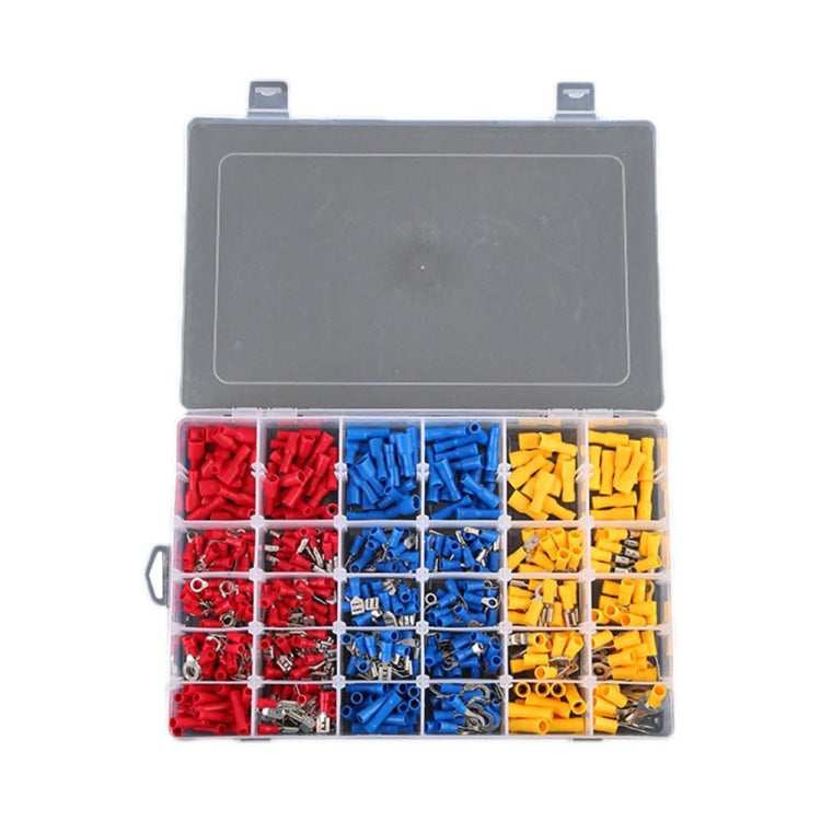 480 PCS Cold Press Electrical Insulated Terminals Crimp Connectors Assortment Kit - Booster Cable & Clip by PMC TechLife | Online Shopping South Africa | PMC TechLife
