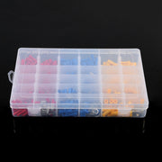 480 PCS Cold Press Electrical Insulated Terminals Crimp Connectors Assortment Kit