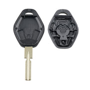 For BMW 1 / 3 / 5 / 6 / 7 Series & X3 / X5 / Z3 / Z4 Car Keys Replacement Car Key Case, with HU58 Blade, without Battery
