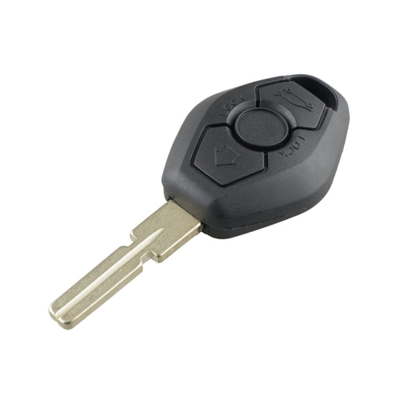 For BMW 1 / 3 / 5 / 6 / 7 Series & X3 / X5 / Z3 / Z4 Car Keys Replacement Car Key Case, with HU58 Blade, without Battery