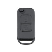 For Mercedes-Benz Car Keys Replacement 2 Buttons Car Key Case with Foldable Key Blade