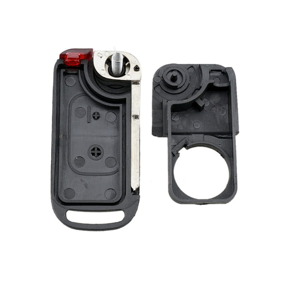 For Mercedes-Benz Car Keys Replacement 2 Buttons Car Key Case with Foldable Key Blade
