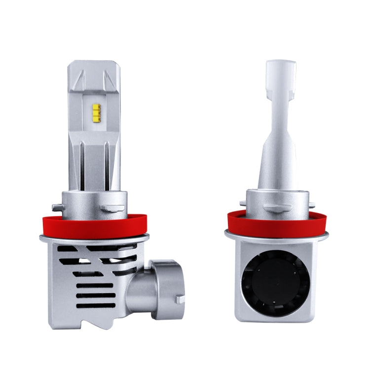 2 PCS M3 H8 / H9 / H11 DC9-32V / 17W / 6500K / 2000LM IP68 Car LED Headlight Lamps(Cool White) - LED Headlamps by PMC TechLife | Online Shopping South Africa | PMC TechLife