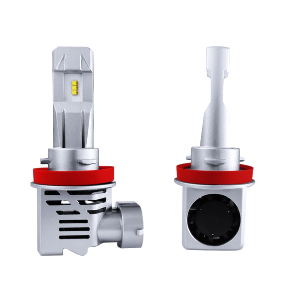 2 PCS M3 H8 / H9 / H11 DC9-32V / 17W / 6500K / 2000LM IP68 Car LED Headlight Lamps(Cool White)