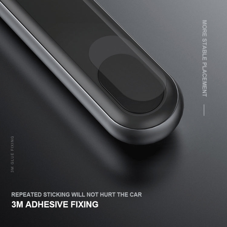 Hidden Number Metal Car Temporary Parking Number Plate Parking Card (Silver) - Parking Card by PMC TechLife | Online Shopping South Africa | PMC TechLife