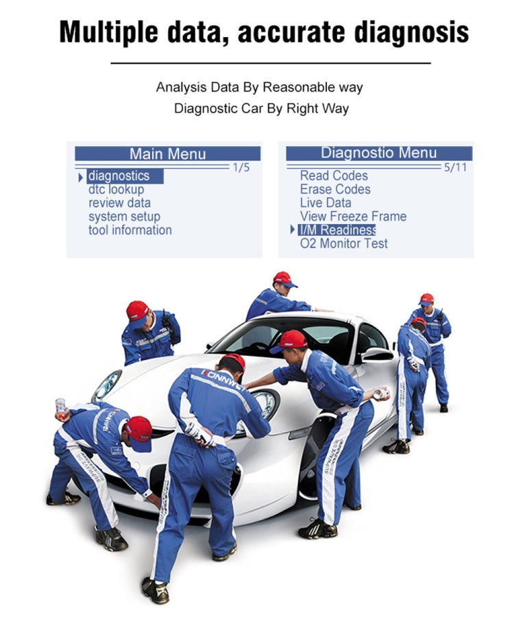 KONNWEI KW309 V309 V310 MS309 Code Reader OBD2 Scanner Diagnostic Tool(Black) - Code Readers & Scan Tools by KONNWEI | Online Shopping South Africa | PMC TechLife | Buy Now Pay Later Mobicred