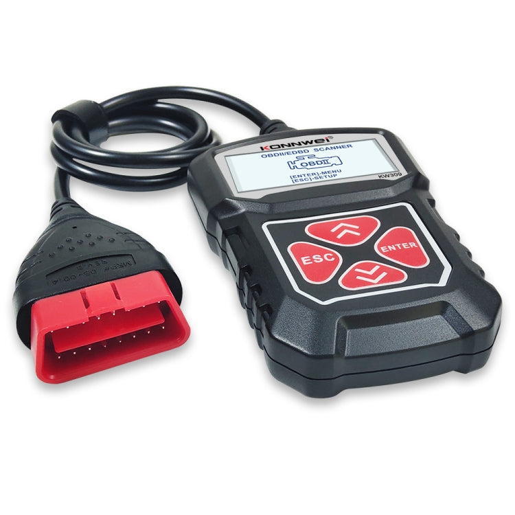 KONNWEI KW309 V309 V310 MS309 Code Reader OBD2 Scanner Diagnostic Tool(Black) - Code Readers & Scan Tools by KONNWEI | Online Shopping South Africa | PMC Jewellery | Buy Now Pay Later Mobicred