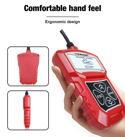KONNWEI KW309 V309 V310 MS309 Code Reader OBD2 Scanner Diagnostic Tool(Red) - free shipping - PMC Jewellery - Order now!