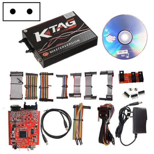 KTAG V7.020 Red PCB Board ECU Programming Tool Unlimited Token, EU Plug - Code Readers & Scan Tools by PMC Jewellery | Online Shopping South Africa | PMC Jewellery | Buy Now Pay Later Mobicred