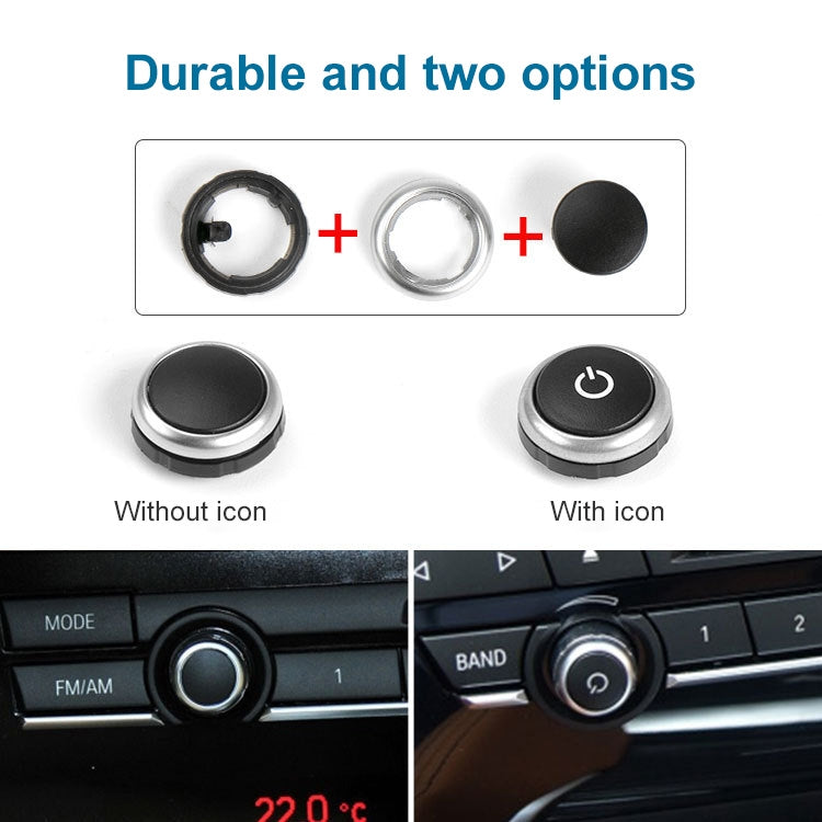 Car Radio Switch Button CD Player Volume Knob 64119350272 for BMW F10 - Car Switches by PMC TechLife | Online Shopping South Africa | PMC TechLife