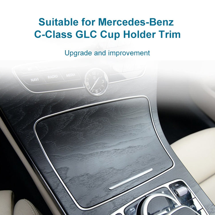 2056830900 Car Cup Holder Electroplating Trim Decorative Frame for Mercedes-Benz C Class W205 - free shipping - PMC TechLife - Order now!