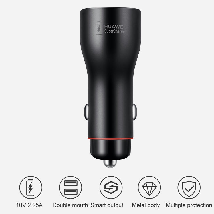 Original Huawei CP36 Dual USB Super Fast Charging Car Charger (Max 22.5W SE) (Dark Gray) - free shipping - PMC TechLife - Order now!