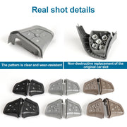 Car Left Side 4-button Steering Wheel Switch Buttons Panel 1648200010 for Mercedes-Benz W164, Left Driving (Coffee)