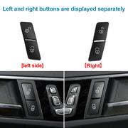 Car Right Side Door Lock Switch Buttons 2049058402 for Mercedes-Benz W204, Left Driving (Red)