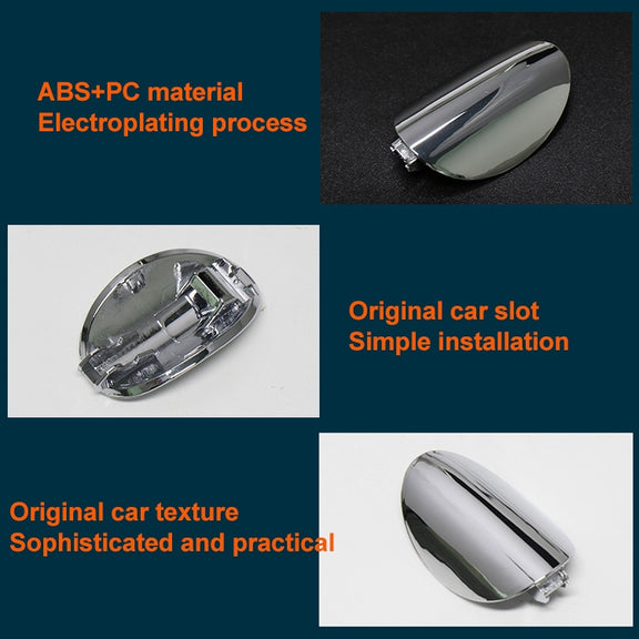 Car Outside Door Handle Covering Cap 51217431945 for BMW mini F55, Left Driving(Original Style)