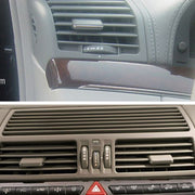 Car Middle Air Conditioning Exhaust Switch Paddle for Mercedes-Benz S Class W220 1998-2005, Left Driving (Grey)