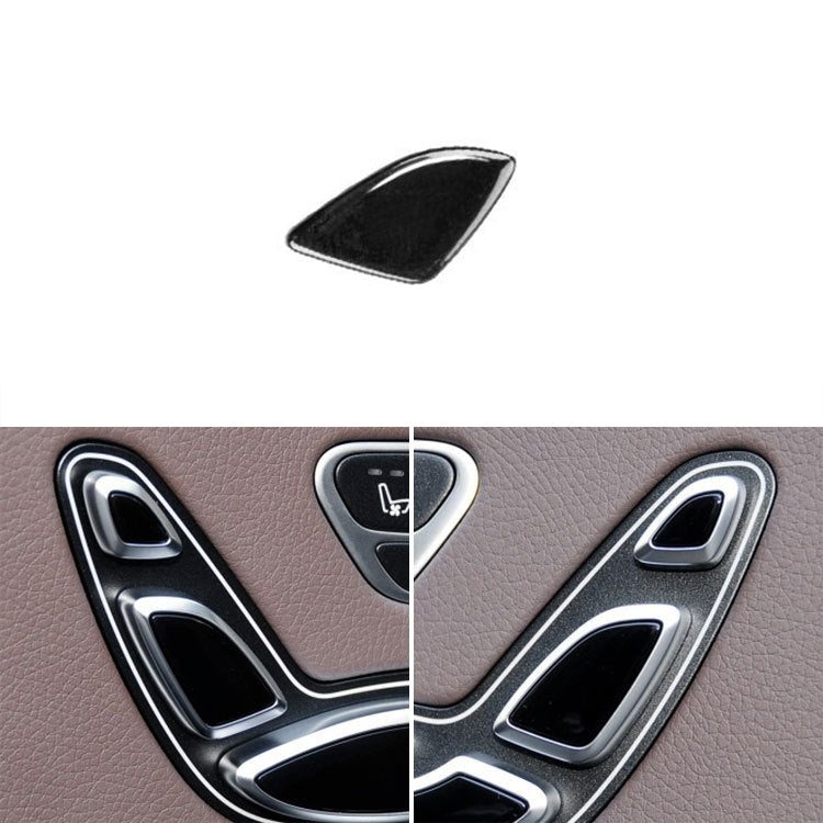 Car Right Side Seat Headrest Adjustment Switch Button for Mercedes-Benz S Class W222 2014-2019, Left Driving