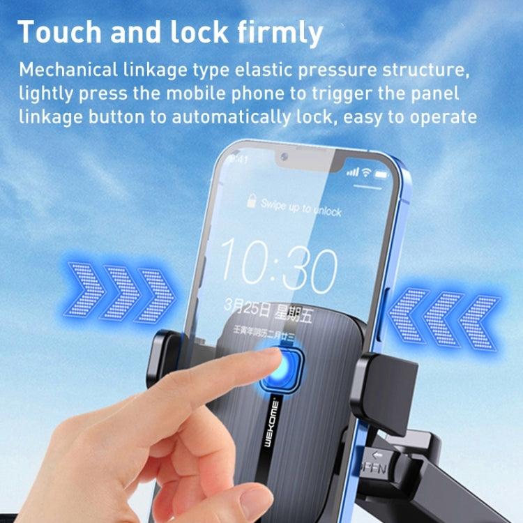 WK WA-S54 K Captain Speed Series Mechanic Car Air Outlet Holder(Black) - Car Holders by WK | Online Shopping South Africa | PMC TechLife