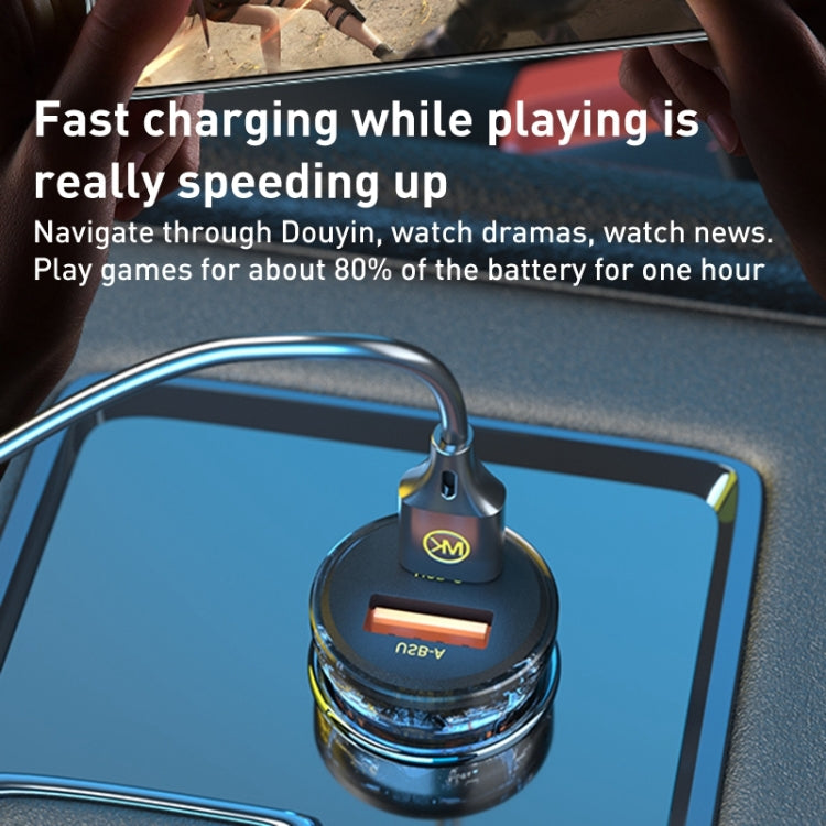 WK WP-C41 Vanguard Series 30W USB + Type-C Car Charger - Car Charger by WK | Online Shopping South Africa | PMC TechLife