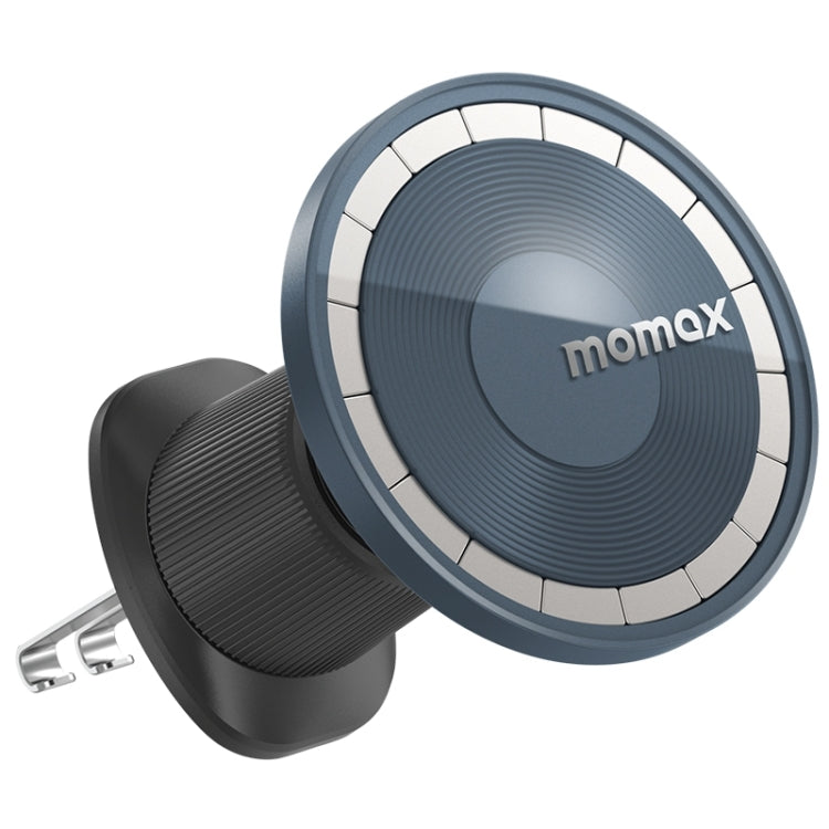 MOMAX MoVe Universal Transparent Magnetic Air Outlet Car Holder (Black) - Universal Car Holders by MOMAX | Online Shopping South Africa | PMC TechLife | Buy Now Pay Later Mobicred