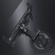 Car Dashboard Tablet Holder PU Suction Cup Windshield Bracket + Tray