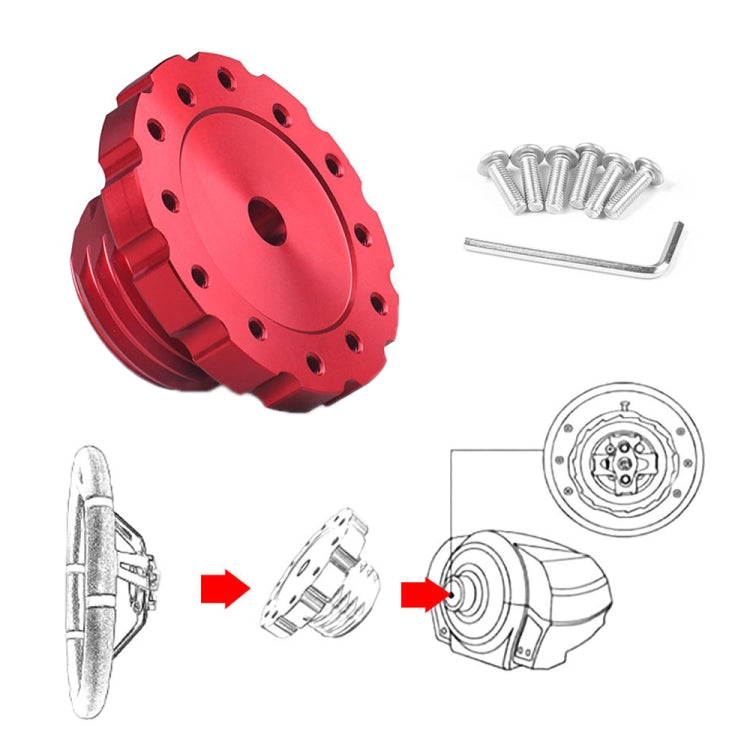 For Thrustmaster TXT300 T500TS Gaming Steering Wheel Connection Adapter (Red) - Adapter by PMC TechLife | Online Shopping South Africa | PMC TechLife | Buy Now Pay Later Mobicred