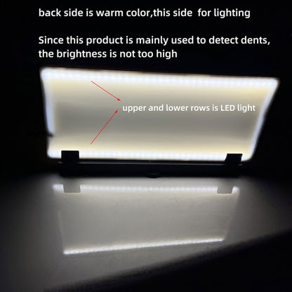 68LEDs Paintless Dent Repair Removal Tool Checking Reflector Line Stripe Light Detection Board - Warning Lights by PMC Jewellery | Online Shopping South Africa | PMC Jewellery | Buy Now Pay Later Mobicred