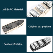 Car Auto Electronic Window Master Control Switch Button for Mercedes-Benz C Class W205 2015-2021 (Black)