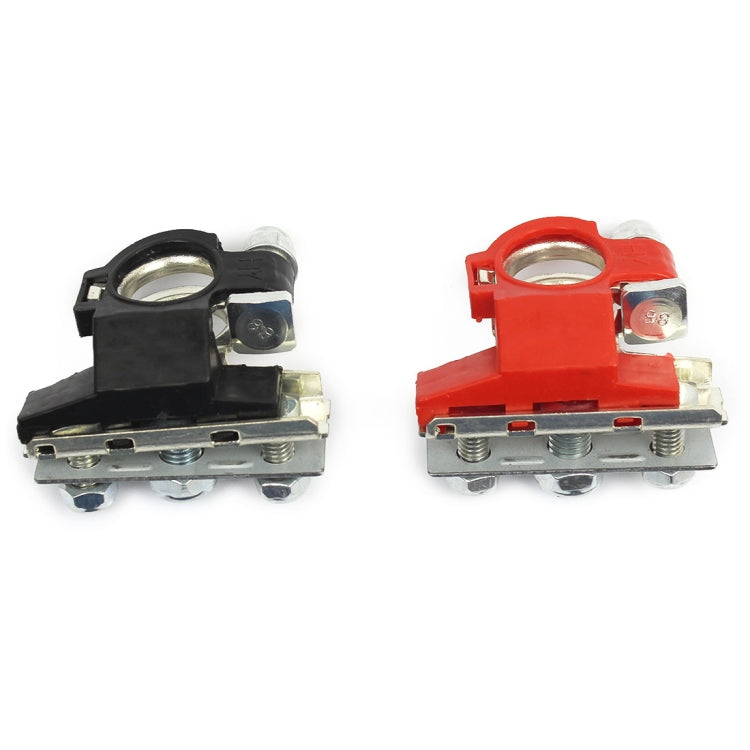FOXSUR 1 Pair Car Automotive Battery Wire Cable Terminals Clamp Connectors Kit - free shipping - PMC Jewellery - Order now!