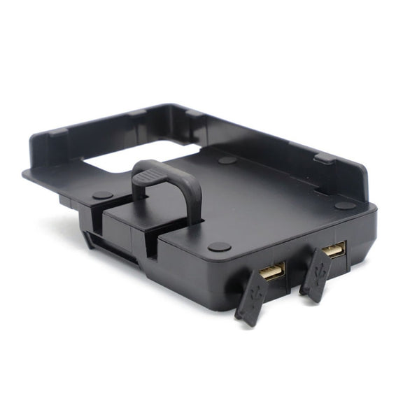 Motorcycle Mobile Phone Holder USB Charger Bracket