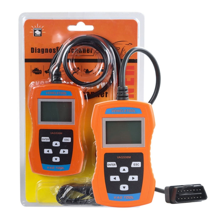 VAG506M Car Mini Code Reader OBD2 Fault Detector Diagnostic Tool, Nordic Version - Code Readers & Scan Tools by PMC TechLife | Online Shopping South Africa | PMC TechLife