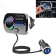 BC49BQ Car Digital Radio Receiver Bluetooth MP3 Player FM Transmitter Voice Assistant QC3.0 Quick Charger - Bluetooth Car Kits by PMC TechLife | Online Shopping South Africa | PMC TechLife