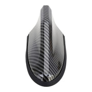 Universal Car Antenna Aerial Shark Fin Radio Signal (Carbon Fiber Black)