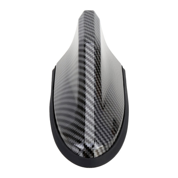 Universal Car Antenna Aerial Shark Fin Radio Signal (Carbon Fiber Black)