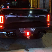 DC12V 1W Car Square Highlight Brake Lights Reversing Light with 15LEDs SMD-3528 (Red)