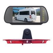 PZ466 Car Water-resistant 170 Degree Brake Light View Camera + 7 inch Rearview Monitor for Ford Transit 2014-2015