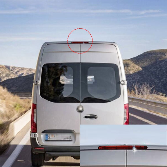 PZ468 Car Water-resistant 170 Degree Brake Light View Camera + 7 inch Rearview Monitor for Mercedes-Benz Vito 2016