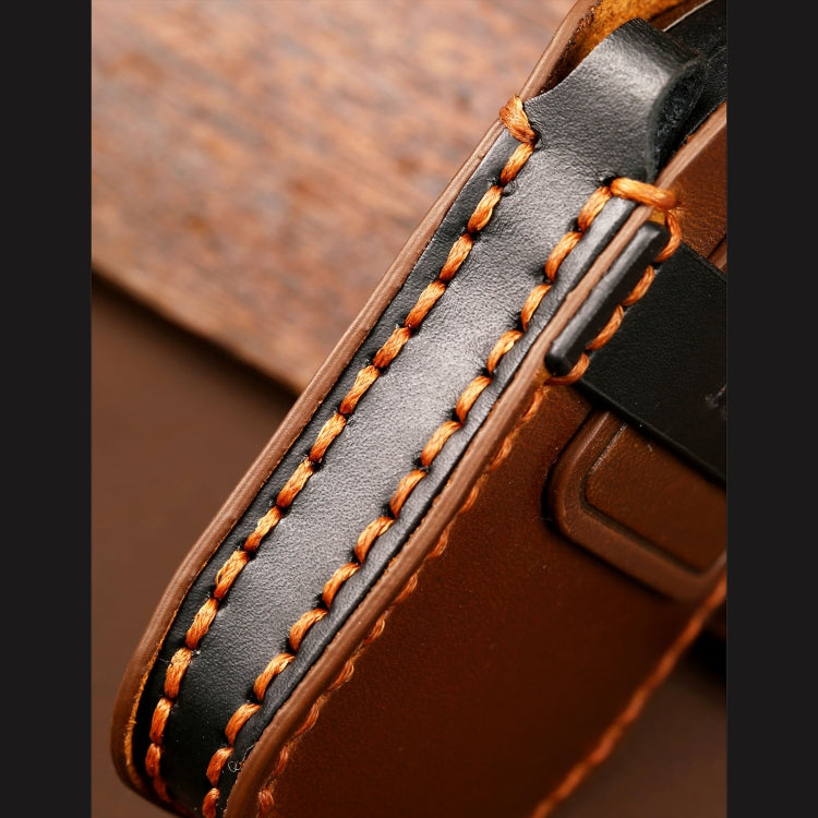 Hallmo Car Cowhide Leather Key Protective Cover Key Case for Toyota Corolla 2017 2-button(Black) - free shipping - PMC TechLife - Order now!