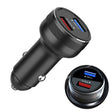 DASH / WARP 30W Car Flash Charger for OnePlus (Black) - Car Charger by PMC TechLife | Online Shopping South Africa | PMC TechLife