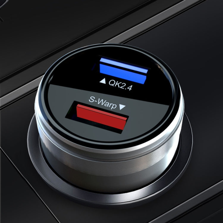 DASH / WARP 30W Car Flash Charger for OnePlus (Red) - Car Charger by PMC TechLife | Online Shopping South Africa | PMC TechLife